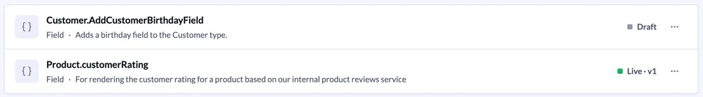 Engine operations, with customerRating live